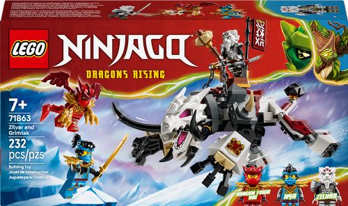 Lego Ninjago - Zilvar and Grimtak the Dragon Beast