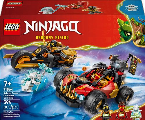 Lego Ninjago - Kai and Cole's Combiner Vehicles