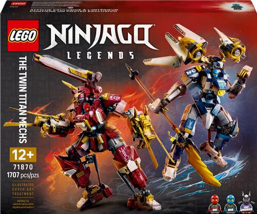Lego Ninjago - The Twin Titan Mechs