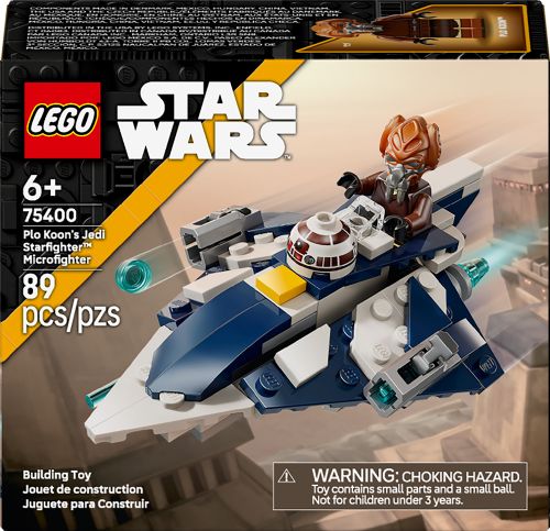 Lego Star Wars - Chasseur-microchasseur Jedi de Plo Koon