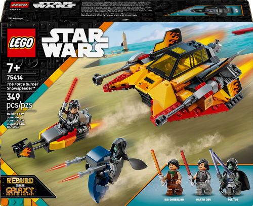 Lego Star Wars - Le Snowspeeder en flammes