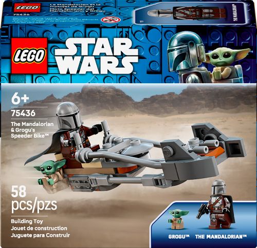 Lego Star Wars - Le Speeder bike de Mando et Grogu