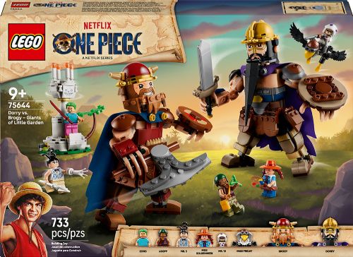 Lego One Piece - Dorry versus Brogy - Giant of Little Garden