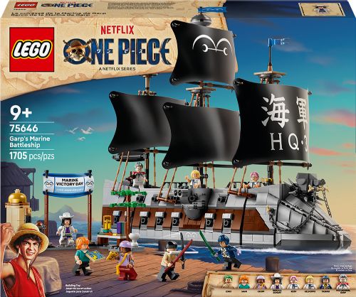 Lego One Piece - Loguetown Marine Battleship