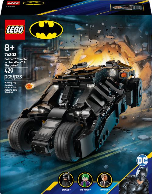 Lego Super Heroes DC - La Batmobile Tumbler de Batman contre Double-Face et le Joker
