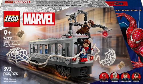 Lego Super Heroes Marvel - La scène du métro avec Spider-Man et Doc Ock