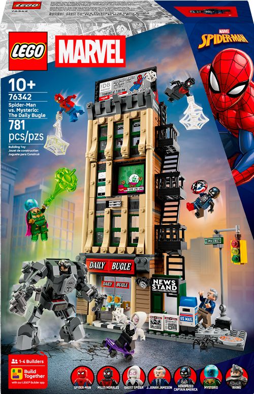 Lego Super Heroes - Spider-Man contre Mysterio : le Daily Bugle