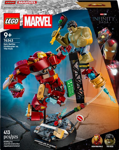 Lego Super Heroes - Combat légendaire : Le Hulkbuster contre Hulk