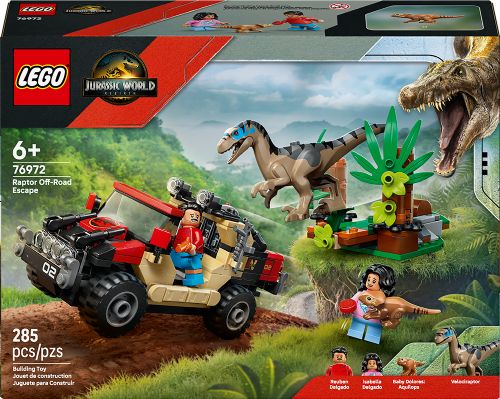 Lego Jurassic World - L'évasion hors route du Raptor