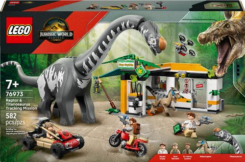 Lego Jurassic World - Mission de suivi du Raptor et du Titanosaure