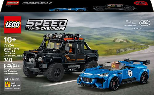 Lego Speed Champions - Jaguar Project 7 and Land Rover Defender