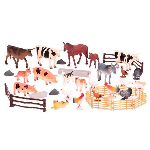 Terra - Country World animals in a bucket