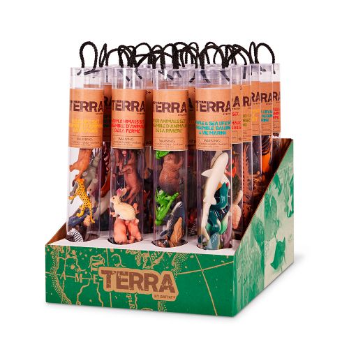 Terra - Animals in 12” Tubes Assortment