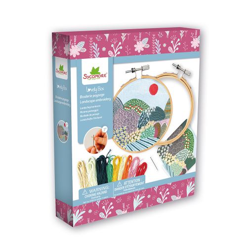 Lovely Box - Landscape embroidery