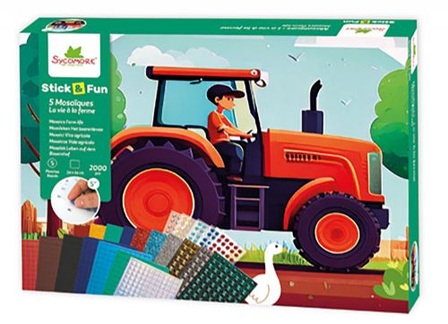 Stick'N Fun - XL 5 Mosaïques - La vie à la ferme