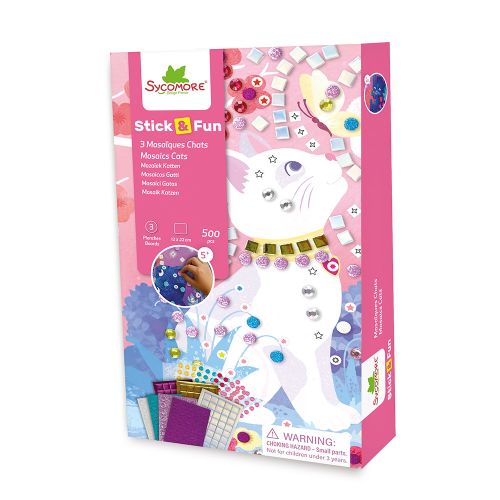 Stick'N Fun - XS Mosaics Cats
