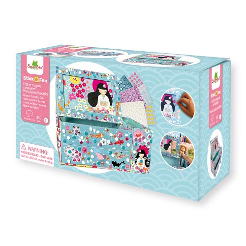 Stick'N Fun - 3D Mosaics Pencil holder set