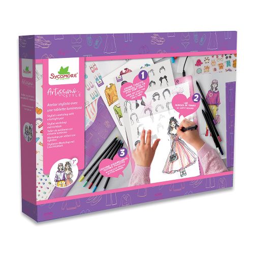 Artissimo -Atelier stylisme avec tablette lumineuse DEL