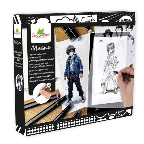 Artissimo- Led Light Pad & Markers Manga