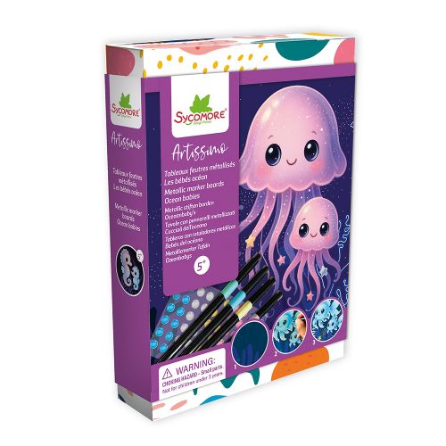 Artissimo - S Metallic markers - Ocean babies