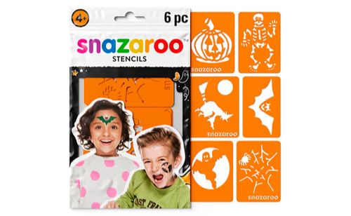 Snazaroo - 6 pochoirs d'Halloween