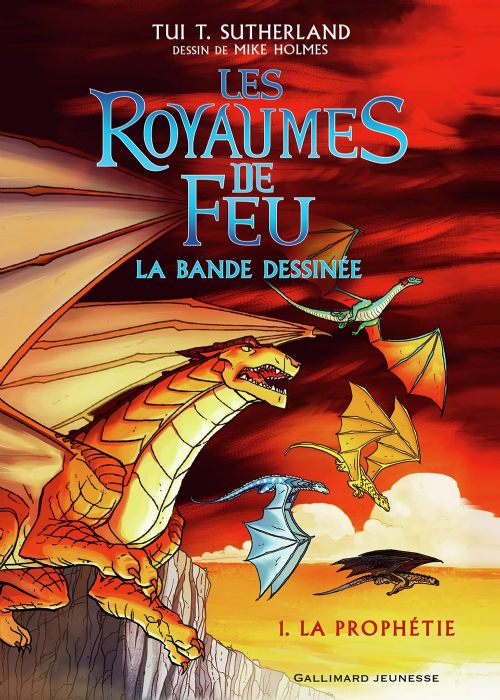 Livre - Les royaumes de feu: la bande dessinée Tome 1 - La prophétie  - Version française