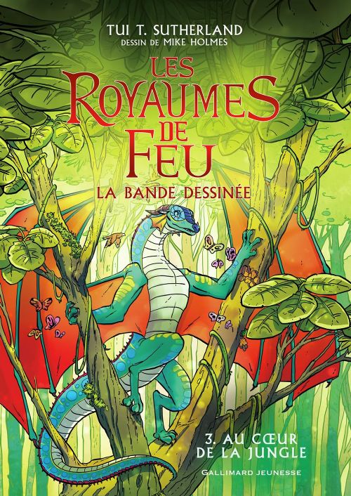 Livre - Les royaumes de feu: la bande dessinée Tome 3 - Au cœur de la jungle - Version française
