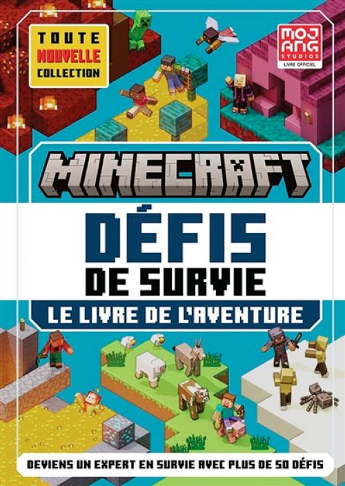 Livre - Minecraft - Défis de survie - Version française
