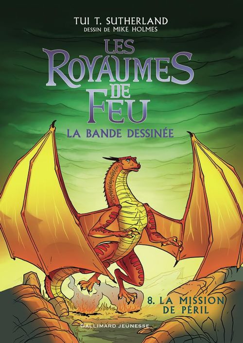 Livre - Les royaumes de feu: la bande dessinée Tome 8 - La Mission de Péril - Version française