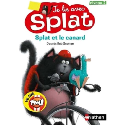 Livre - Je lis avec Splat: Splat et le canard (N2) - Version française