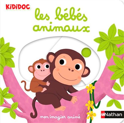 Livre Kididoc - Mon imagier des bébé animaux - Version française
