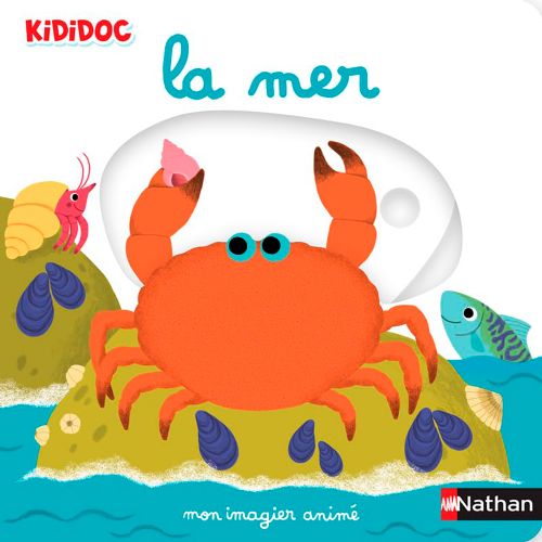 Livre Kididoc - Mon imagier de la mer - Version française
