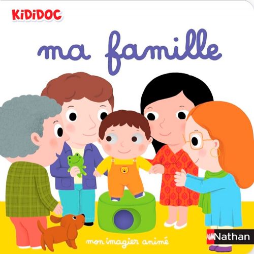 Livre Kididoc - Ma famille - Version française