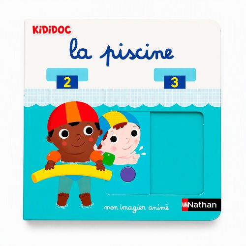 Livre Kididoc - La piscine - Version française