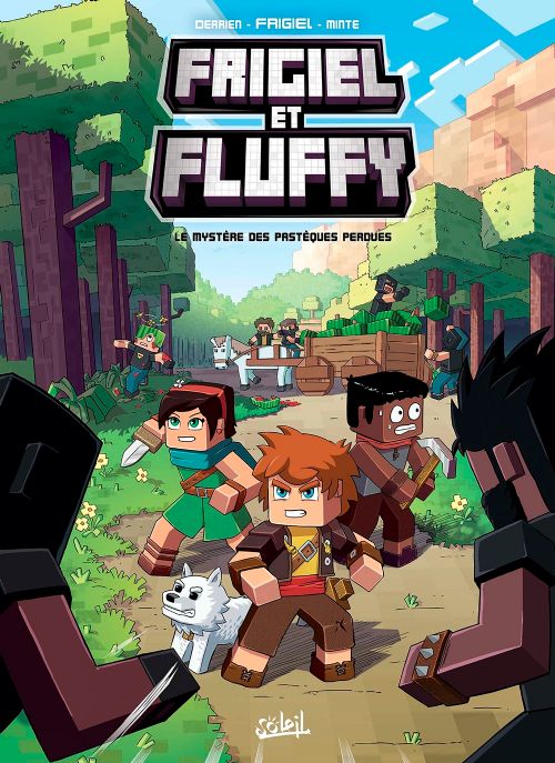 Livre - Minecraft - Frigiel et Fluffy Tome 1: Le mystère des pastèques - Version française