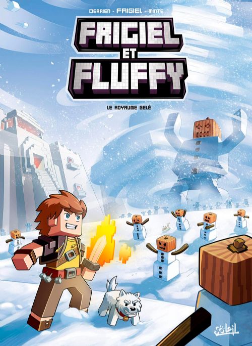 Livre - Minecraft - Frigiel et Fluffy Tome 4: Le Royaume gelé - Version française