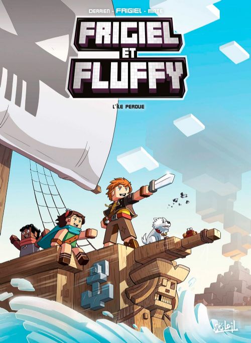 Livre - Minecraft - Frigiel et Fluffy Tome 5: L'île perdue - Version française