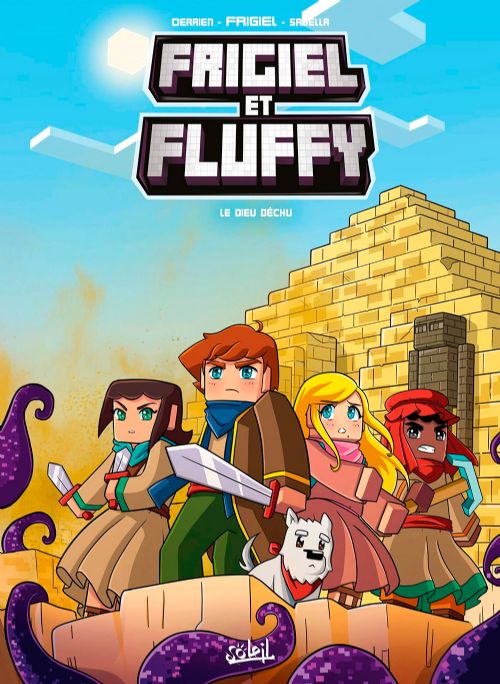 Livre - Minecraft - Frigiel et Fluffy Tome 10: Le dieu déchu - Version française