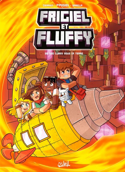 Livre - Minecraft - Frigiel et Fluffy Tome 12: 20 000 cubes sous la terre - Version française