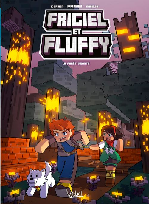 Livre - Minecraft - Frigiel et Fluffy Tome 19: La forêt vivante - Version française