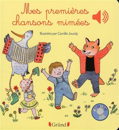 Livre - Mes premières chansons mimées - Version française