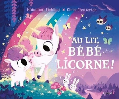 Livre - Au lit, bébé licorne! - Version française