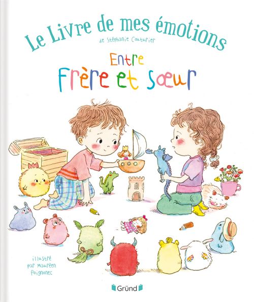 Livre - Le livre de mes émotions : Entre frère et soeur - Version française