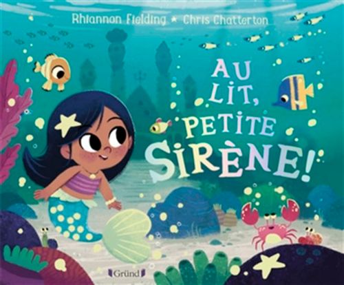 Livre - Au lit, petite sirène! - Version française