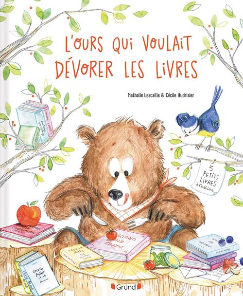 Livre - L'Ours qui voulait dévorer les livres - Version française