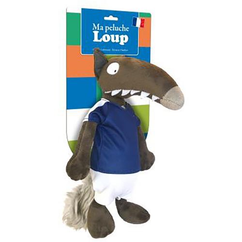 Peluche - Loup foot