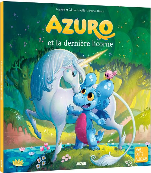Livre - Azuro et la dernière licorne - Version française