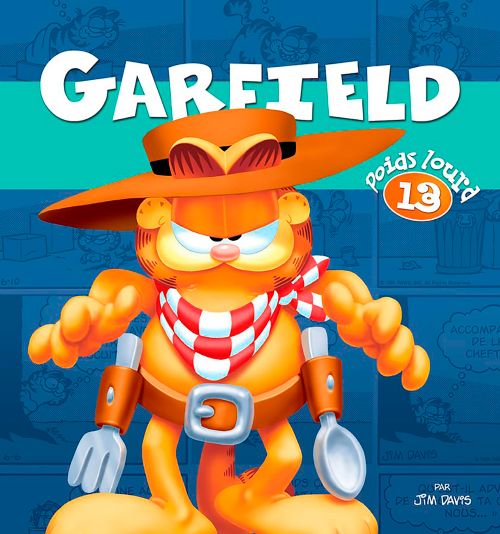Livre - Garfield, Poids lourd 13 - version française