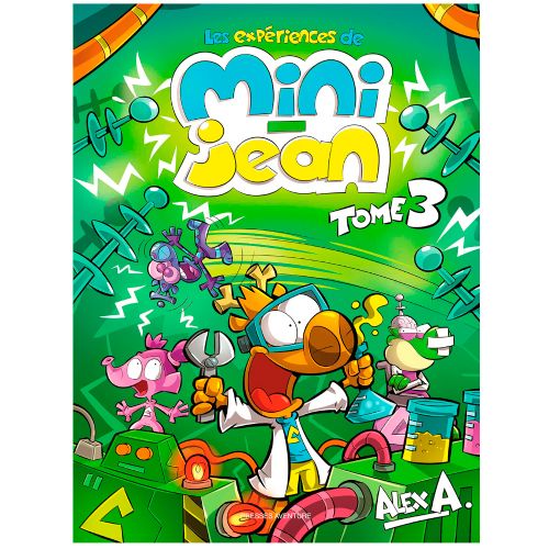 Livre - Les expériences de Mini-Jean (Tome 3) - Version française