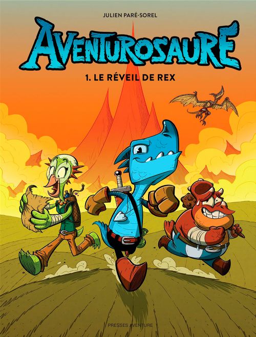 Livre - Aventurosaure 1. Le réveil de Rex - Version française
